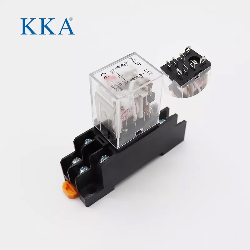 KKA-HH62P (LY2) General Purpose Relay 8 Pins, Electromagnetic Relay JQX-13F
