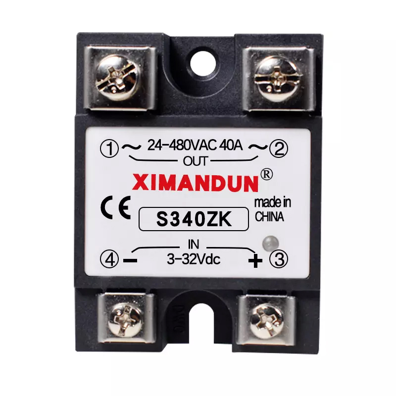 TSMC Chip Solid State Relay DA/DD/AA Single phase/Three Phase SSR 8A 10A 25A 40A 50A 60A 80A 90A 100A 120A 150A 200A