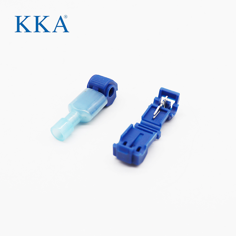 Red Blue Yellow Quick Connecting Terminal Blocks with Condom